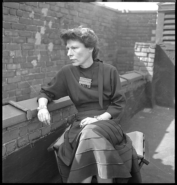 [48 Portraits of Either Mary Gleason or Ann Eisner on Roof of 441 East 92nd Street, New York City], Walker Evans (American, St. Louis, Missouri 1903–1975 New Haven, Connecticut), Film negative