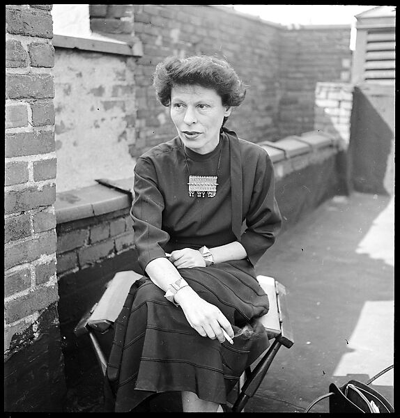 [48 Portraits of Either Mary Gleason or Ann Eisner on Roof of 441 East 92nd Street, New York City], Walker Evans (American, St. Louis, Missouri 1903–1975 New Haven, Connecticut), Film negative