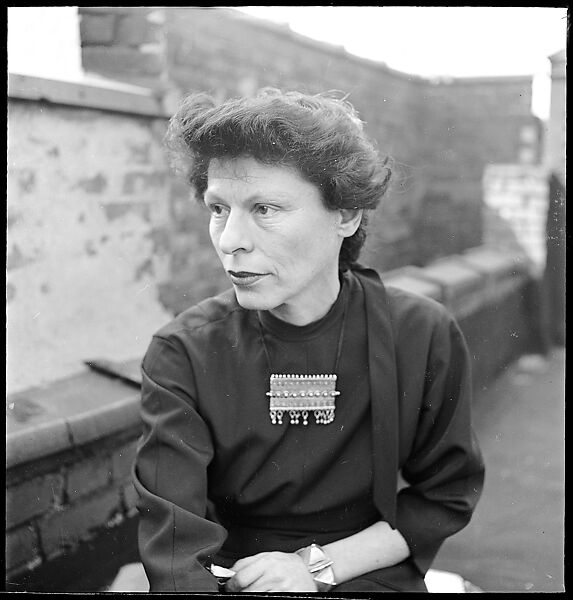 [48 Portraits of Either Mary Gleason or Ann Eisner on Roof of 441 East 92nd Street, New York City], Walker Evans (American, St. Louis, Missouri 1903–1975 New Haven, Connecticut), Film negative