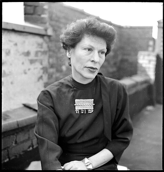 [48 Portraits of Either Mary Gleason or Ann Eisner on Roof of 441 East 92nd Street, New York City], Walker Evans (American, St. Louis, Missouri 1903–1975 New Haven, Connecticut), Film negative
