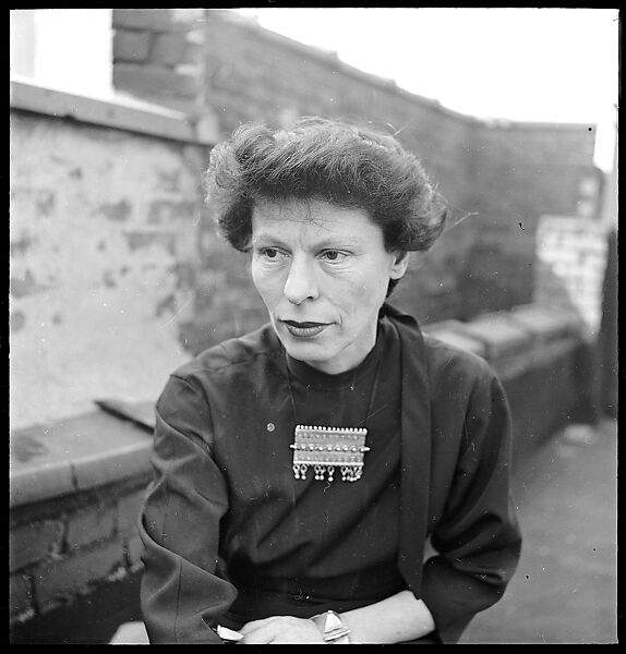 [48 Portraits of Either Mary Gleason or Ann Eisner on Roof of 441 East 92nd Street, New York City], Walker Evans (American, St. Louis, Missouri 1903–1975 New Haven, Connecticut), Film negative