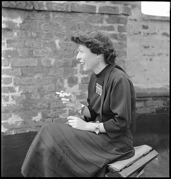 [48 Portraits of Either Mary Gleason or Ann Eisner on Roof of 441 East 92nd Street, New York City], Walker Evans (American, St. Louis, Missouri 1903–1975 New Haven, Connecticut), Film negative