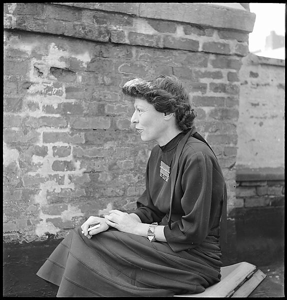[48 Portraits of Either Mary Gleason or Ann Eisner on Roof of 441 East 92nd Street, New York City], Walker Evans (American, St. Louis, Missouri 1903–1975 New Haven, Connecticut), Film negative