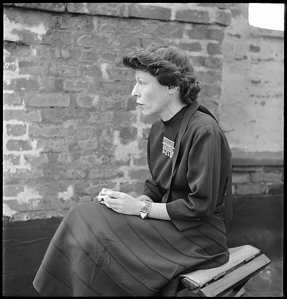 [48 Portraits of Either Mary Gleason or Ann Eisner on Roof of 441 East 92nd Street, New York City], Walker Evans (American, St. Louis, Missouri 1903–1975 New Haven, Connecticut), Film negative