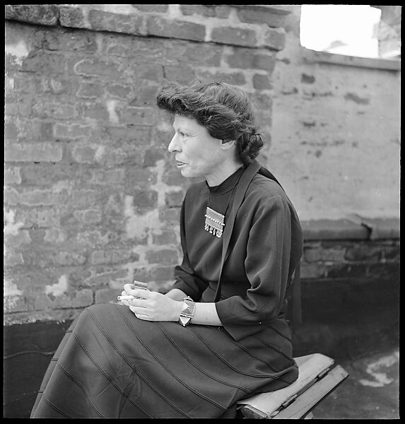 [48 Portraits of Either Mary Gleason or Ann Eisner on Roof of 441 East 92nd Street, New York City], Walker Evans (American, St. Louis, Missouri 1903–1975 New Haven, Connecticut), Film negative