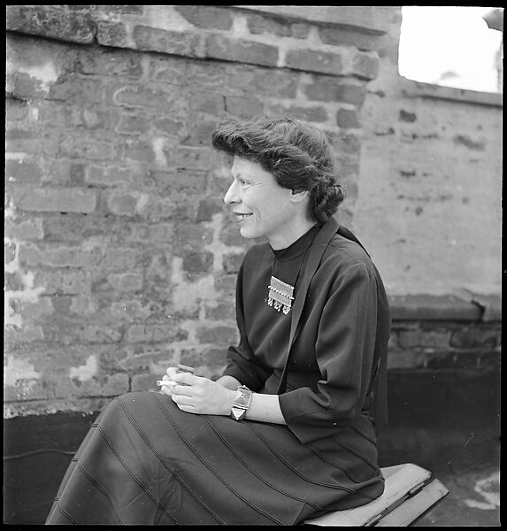 [48 Portraits of Either Mary Gleason or Ann Eisner on Roof of 441 East 92nd Street, New York City], Walker Evans (American, St. Louis, Missouri 1903–1975 New Haven, Connecticut), Film negative