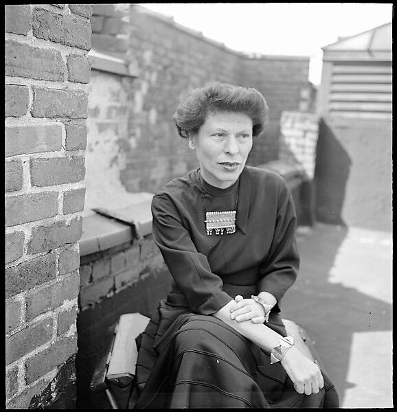[48 Portraits of Either Mary Gleason or Ann Eisner on Roof of 441 East 92nd Street, New York City], Walker Evans (American, St. Louis, Missouri 1903–1975 New Haven, Connecticut), Film negative