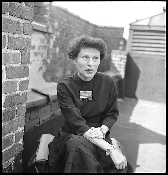 [48 Portraits of Either Mary Gleason or Ann Eisner on Roof of 441 East 92nd Street, New York City], Walker Evans (American, St. Louis, Missouri 1903–1975 New Haven, Connecticut), Film negative