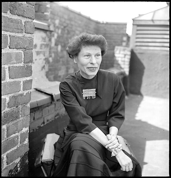 [48 Portraits of Either Mary Gleason or Ann Eisner on Roof of 441 East 92nd Street, New York City], Walker Evans (American, St. Louis, Missouri 1903–1975 New Haven, Connecticut), Film negative