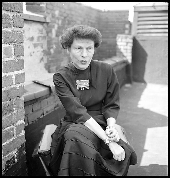 [48 Portraits of Either Mary Gleason or Ann Eisner on Roof of 441 East 92nd Street, New York City], Walker Evans (American, St. Louis, Missouri 1903–1975 New Haven, Connecticut), Film negative