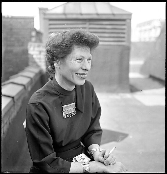 [48 Portraits of Either Mary Gleason or Ann Eisner on Roof of 441 East 92nd Street, New York City], Walker Evans (American, St. Louis, Missouri 1903–1975 New Haven, Connecticut), Film negative