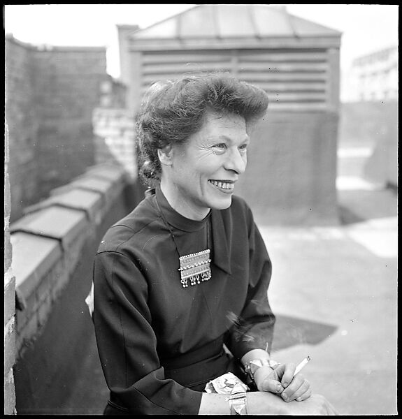 [48 Portraits of Either Mary Gleason or Ann Eisner on Roof of 441 East 92nd Street, New York City], Walker Evans (American, St. Louis, Missouri 1903–1975 New Haven, Connecticut), Film negative