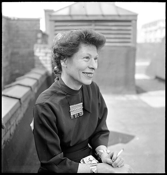 [48 Portraits of Either Mary Gleason or Ann Eisner on Roof of 441 East 92nd Street, New York City], Walker Evans (American, St. Louis, Missouri 1903–1975 New Haven, Connecticut), Film negative