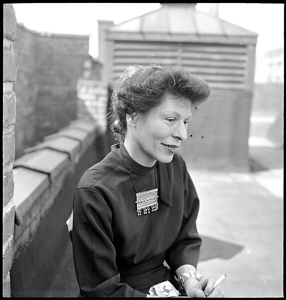 [48 Portraits of Either Mary Gleason or Ann Eisner on Roof of 441 East 92nd Street, New York City], Walker Evans (American, St. Louis, Missouri 1903–1975 New Haven, Connecticut), Film negative