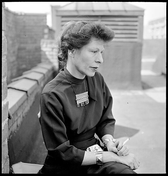 [48 Portraits of Either Mary Gleason or Ann Eisner on Roof of 441 East 92nd Street, New York City], Walker Evans (American, St. Louis, Missouri 1903–1975 New Haven, Connecticut), Film negative