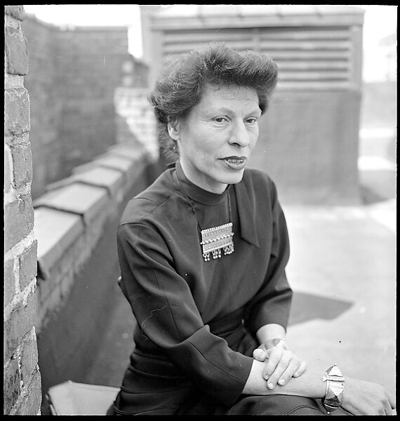 [48 Portraits of Either Mary Gleason or Ann Eisner on Roof of 441 East 92nd Street, New York City], Walker Evans (American, St. Louis, Missouri 1903–1975 New Haven, Connecticut), Film negative