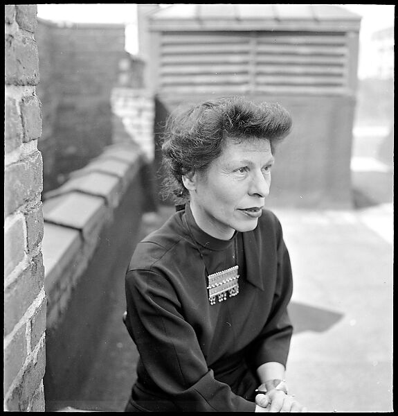 [48 Portraits of Either Mary Gleason or Ann Eisner on Roof of 441 East 92nd Street, New York City], Walker Evans (American, St. Louis, Missouri 1903–1975 New Haven, Connecticut), Film negative