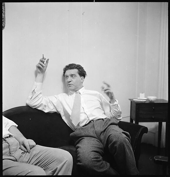 [12 Portraits of Two Unidentified Men Seated in Walker Evans' Apartment at 441 East 92nd Street, New York City], Walker Evans (American, St. Louis, Missouri 1903–1975 New Haven, Connecticut), Film negative