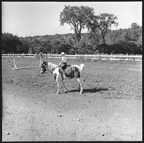 [8 Views of Mabry Child's Riding Lesson, Stockbridge, Massachusetts], Walker Evans (American, St. Louis, Missouri 1903–1975 New Haven, Connecticut), Film negative