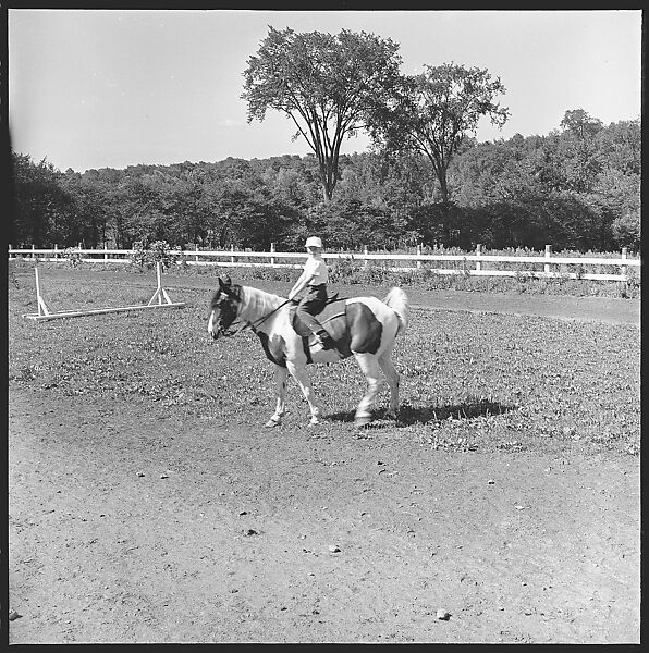 [8 Views of Mabry Child's Riding Lesson, Stockbridge, Massachusetts], Walker Evans (American, St. Louis, Missouri 1903–1975 New Haven, Connecticut), Film negative