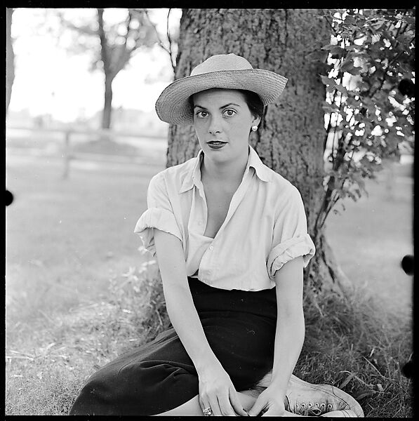 [11 Portraits of Carla Grissman, Old Lyme Golf Club, Connecticut], Walker Evans (American, St. Louis, Missouri 1903–1975 New Haven, Connecticut), Film negative