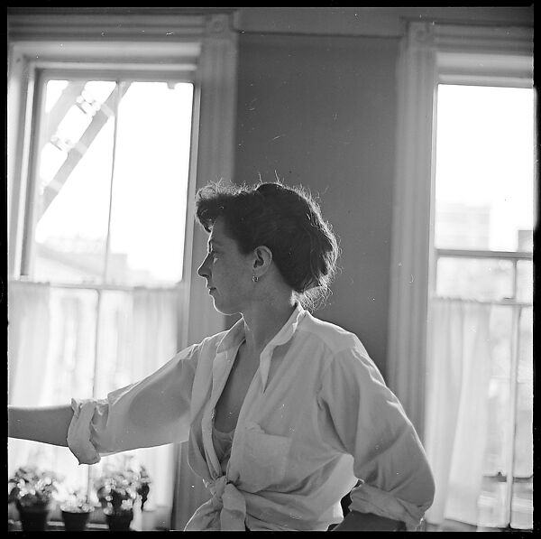 [12 Portraits of Jane Smith Evans Painting, New York City], Walker Evans (American, St. Louis, Missouri 1903–1975 New Haven, Connecticut), Film negative