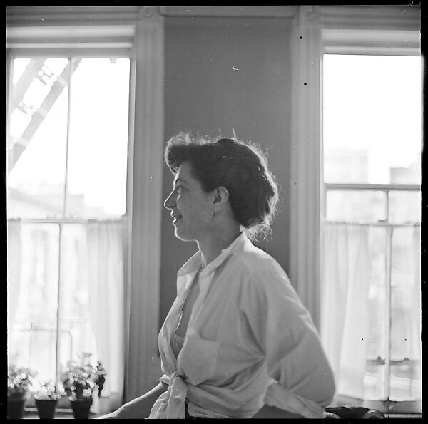 [12 Portraits of Jane Smith Evans Painting, New York City], Walker Evans (American, St. Louis, Missouri 1903–1975 New Haven, Connecticut), Film negative