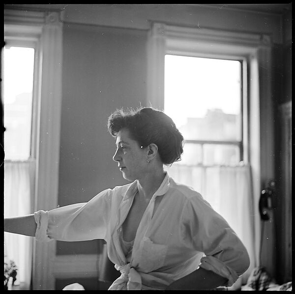 [12 Portraits of Jane Smith Evans Painting, New York City], Walker Evans (American, St. Louis, Missouri 1903–1975 New Haven, Connecticut), Film negative