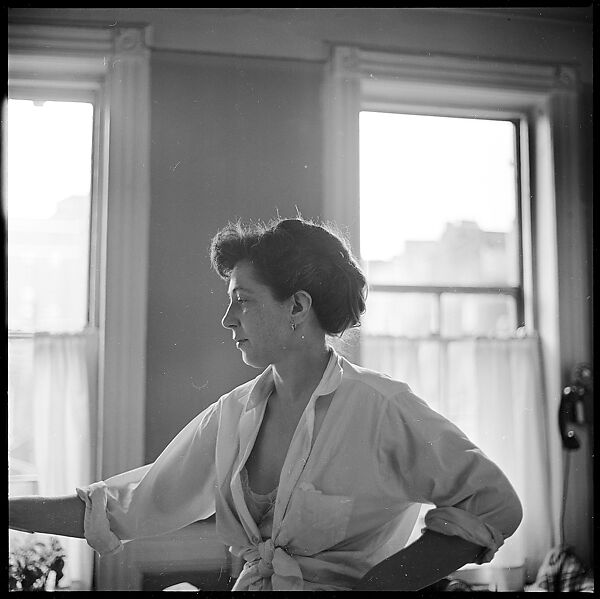 [12 Portraits of Jane Smith Evans Painting, New York City], Walker Evans (American, St. Louis, Missouri 1903–1975 New Haven, Connecticut), Film negative