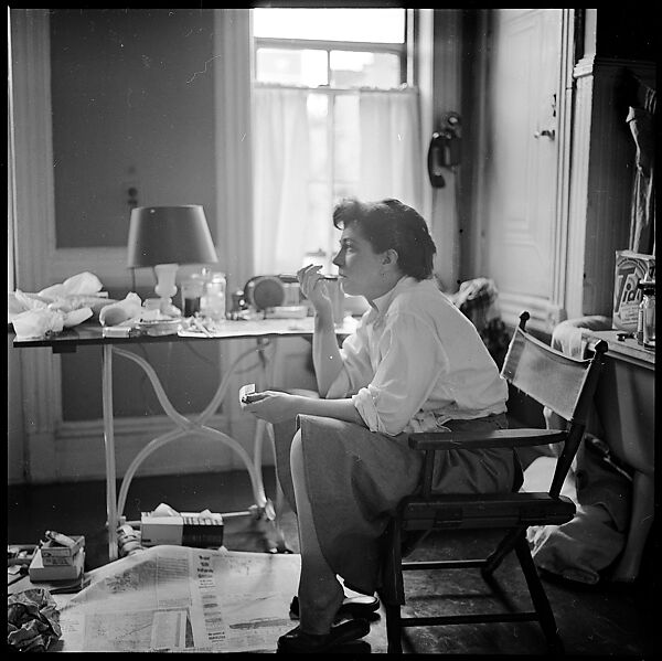 [12 Portraits of Jane Smith Evans Painting, New York City], Walker Evans (American, St. Louis, Missouri 1903–1975 New Haven, Connecticut), Film negative