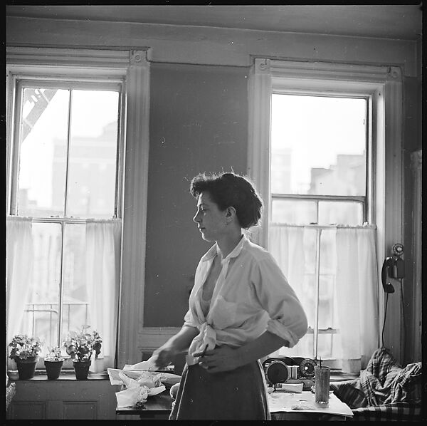 [12 Portraits of Jane Smith Evans Painting, New York City], Walker Evans (American, St. Louis, Missouri 1903–1975 New Haven, Connecticut), Film negative