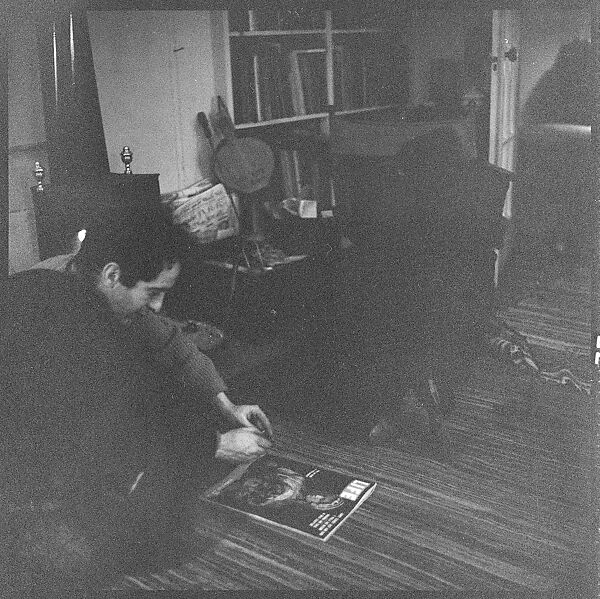 [48 Portraits of Coggeshall Children Reading in Bed; Caroline Blackwood; Robert and Mary Frank], Walker Evans (American, St. Louis, Missouri 1903–1975 New Haven, Connecticut), Film negative