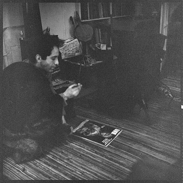 [48 Portraits of Coggeshall Children Reading in Bed; Caroline Blackwood; Robert and Mary Frank], Walker Evans (American, St. Louis, Missouri 1903–1975 New Haven, Connecticut), Film negative