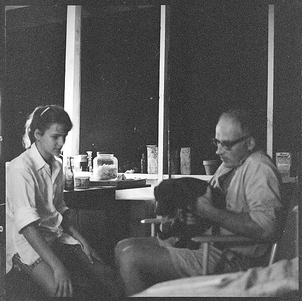 [57 Portraits and Views: Walker Evans, Clark and Billie Voorhees on Boat (24), Boats on Water (21), and Unidentified Man and Woman, Old Lyme, Connecticut (12)], Walker Evans (American, St. Louis, Missouri 1903–1975 New Haven, Connecticut), Film negative