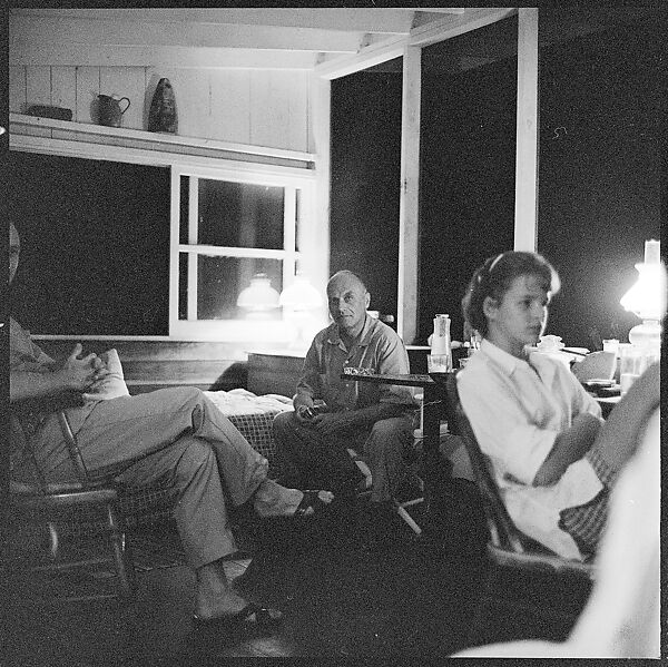 [57 Portraits and Views: Walker Evans, Clark and Billie Voorhees on Boat (24), Boats on Water (21), and Unidentified Man and Woman, Old Lyme, Connecticut (12)], Walker Evans (American, St. Louis, Missouri 1903–1975 New Haven, Connecticut), Film negative