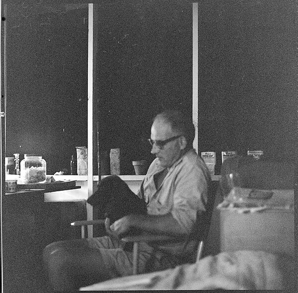 [57 Portraits and Views: Walker Evans, Clark and Billie Voorhees on Boat (24), Boats on Water (21), and Unidentified Man and Woman, Old Lyme, Connecticut (12)], Walker Evans (American, St. Louis, Missouri 1903–1975 New Haven, Connecticut), Film negative