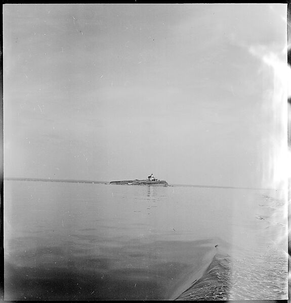 [57 Portraits and Views: Walker Evans, Clark and Billie Voorhees on Boat (24), Boats on Water (21), and Unidentified Man and Woman, Old Lyme, Connecticut (12)], Walker Evans (American, St. Louis, Missouri 1903–1975 New Haven, Connecticut), Film negative