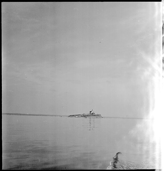 [57 Portraits and Views: Walker Evans, Clark and Billie Voorhees on Boat (24), Boats on Water (21), and Unidentified Man and Woman, Old Lyme, Connecticut (12)], Walker Evans (American, St. Louis, Missouri 1903–1975 New Haven, Connecticut), Film negative