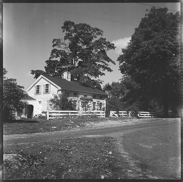 [12 Views and Studies: Voorhees House, Old Lyme, Connecticut (9), and Racetrack Scenes (3)], Walker Evans (American, St. Louis, Missouri 1903–1975 New Haven, Connecticut), Film negative 