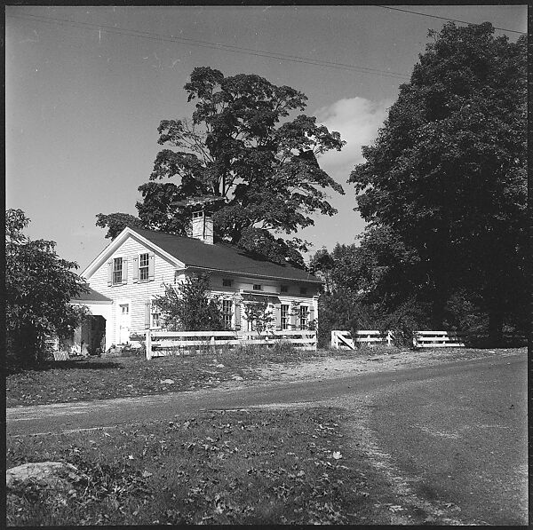 [12 Views and Studies: Voorhees House, Old Lyme, Connecticut (9), and Racetrack Scenes (3)], Walker Evans (American, St. Louis, Missouri 1903–1975 New Haven, Connecticut), Film negative