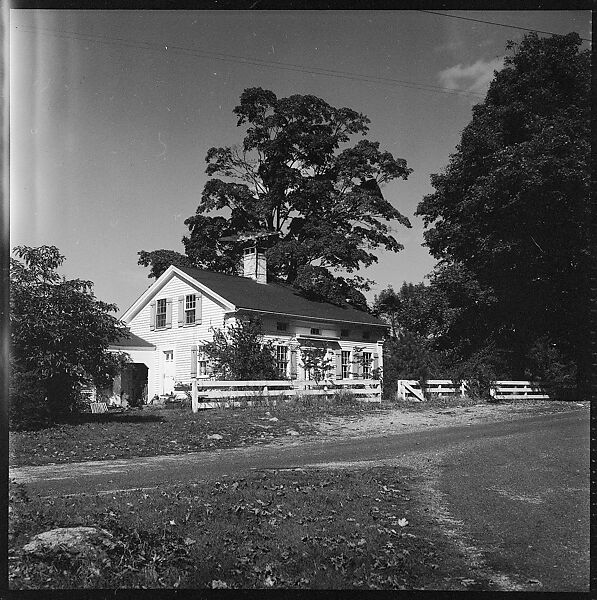 [12 Views and Studies: Voorhees House, Old Lyme, Connecticut (9), and Racetrack Scenes (3)], Walker Evans (American, St. Louis, Missouri 1903–1975 New Haven, Connecticut), Film negative