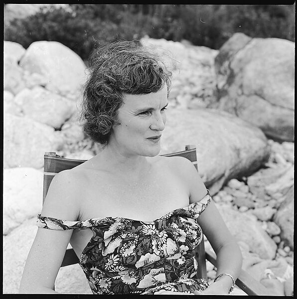 [24 Portraits of Eliza Parkinson Reading Newspaper on Beach, Possibly Fisher's Island, New York], Walker Evans (American, St. Louis, Missouri 1903–1975 New Haven, Connecticut), Film negative