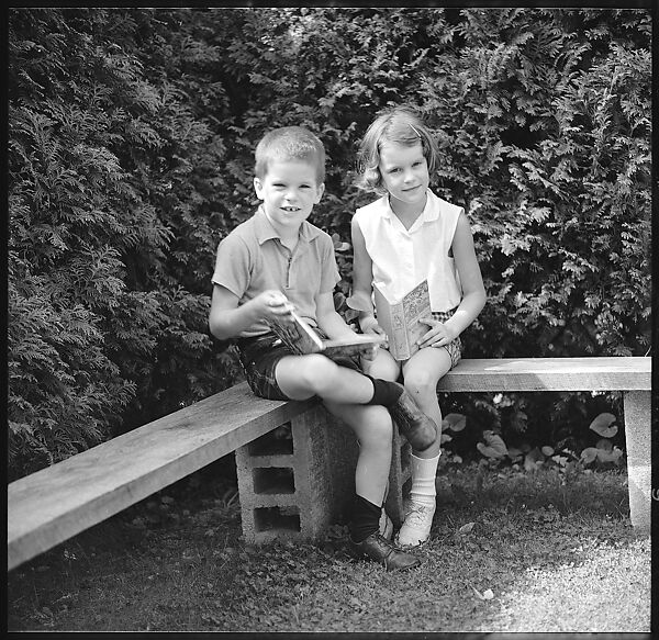[58 Portraits and Studies: Leslie Thompson's Children (35) and Gothic Revival Church (23), Ipswich, Massachusetts], Walker Evans (American, St. Louis, Missouri 1903–1975 New Haven, Connecticut), Film negative
