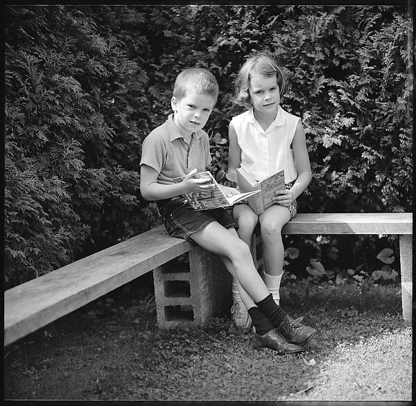 [58 Portraits and Studies: Leslie Thompson's Children (35) and Gothic Revival Church (23), Ipswich, Massachusetts], Walker Evans (American, St. Louis, Missouri 1903–1975 New Haven, Connecticut), Film negative
