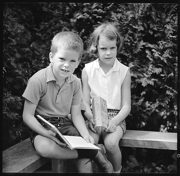 [58 Portraits and Studies: Leslie Thompson's Children (35) and Gothic Revival Church (23), Ipswich, Massachusetts], Walker Evans (American, St. Louis, Missouri 1903–1975 New Haven, Connecticut), Film negative