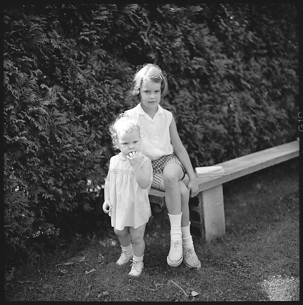 [58 Portraits and Studies: Leslie Thompson's Children (35) and Gothic Revival Church (23), Ipswich, Massachusetts], Walker Evans (American, St. Louis, Missouri 1903–1975 New Haven, Connecticut), Film negative