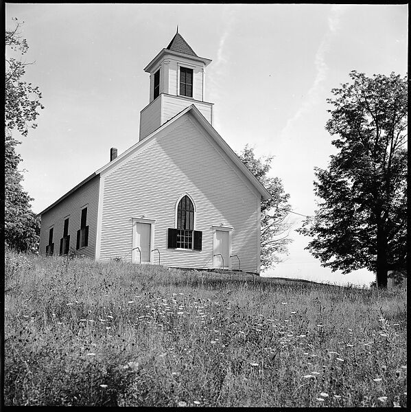 [58 Portraits and Studies: Leslie Thompson's Children (35) and Gothic Revival Church (23), Ipswich, Massachusetts], Walker Evans (American, St. Louis, Missouri 1903–1975 New Haven, Connecticut), Film negative