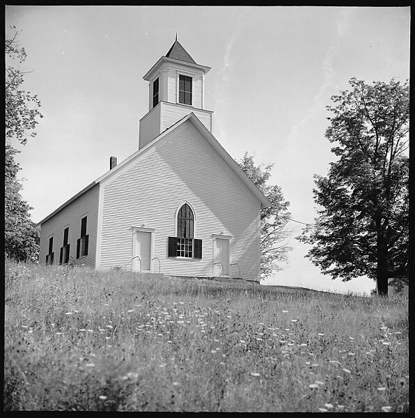 [58 Portraits and Studies: Leslie Thompson's Children (35) and Gothic Revival Church (23), Ipswich, Massachusetts], Walker Evans (American, St. Louis, Missouri 1903–1975 New Haven, Connecticut), Film negative