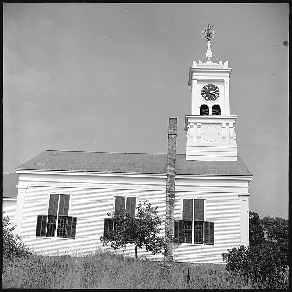 [58 Portraits and Studies: Leslie Thompson's Children (35) and Gothic Revival Church (23), Ipswich, Massachusetts], Walker Evans (American, St. Louis, Missouri 1903–1975 New Haven, Connecticut), Film negative