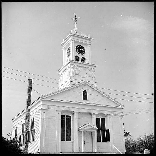 [58 Portraits and Studies: Leslie Thompson's Children (35) and Gothic Revival Church (23), Ipswich, Massachusetts], Walker Evans (American, St. Louis, Missouri 1903–1975 New Haven, Connecticut), Film negative